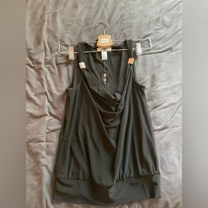 WHBM Black Tank/Blouse